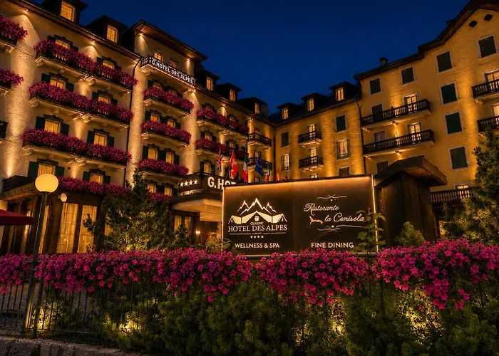 Hotel Con Piscina G. Des Alpes